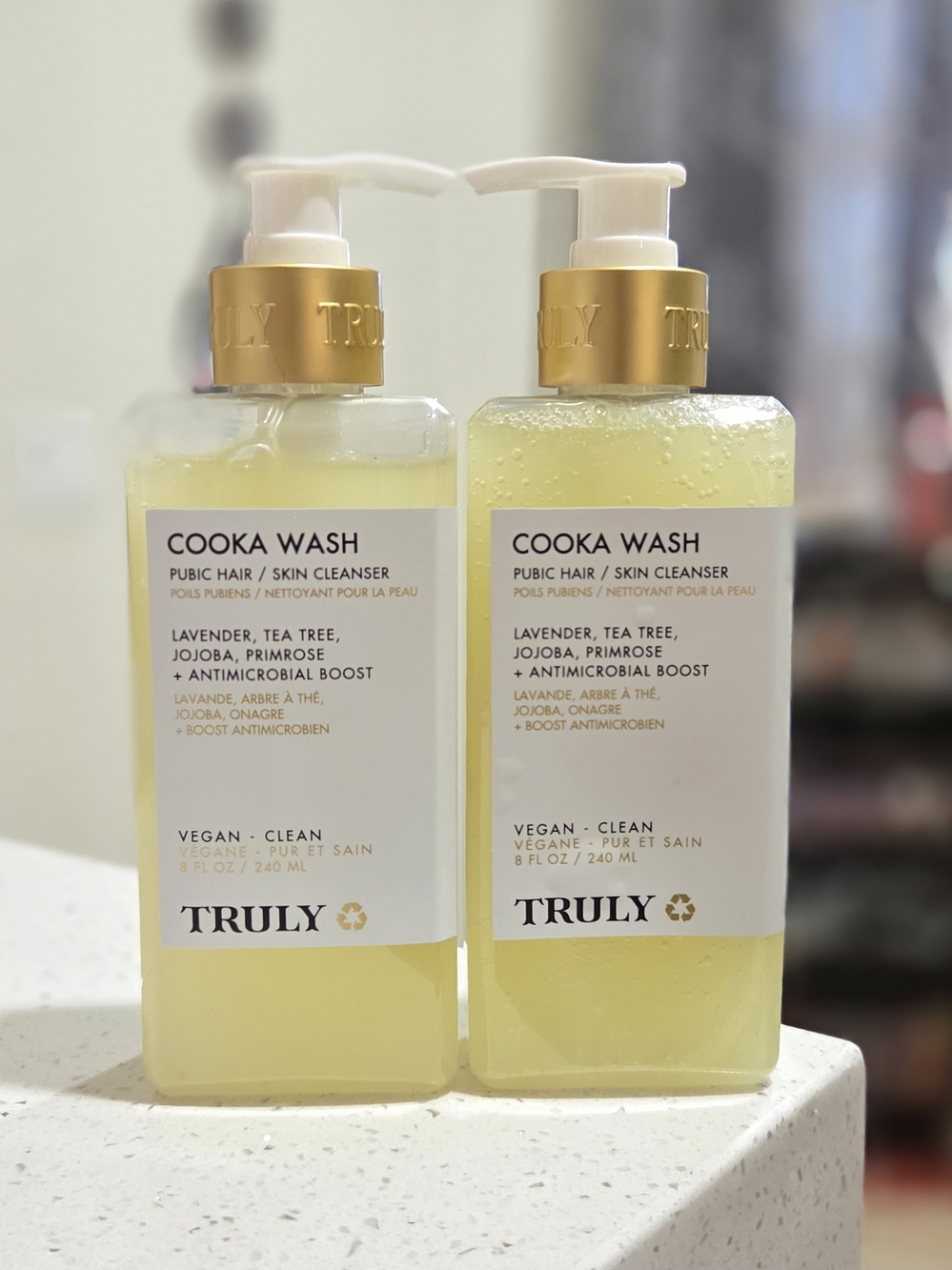 TRULY Cooka Wash Pubic Hair & Skin Cleanser — 8oz Each